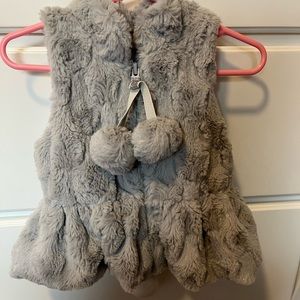 Mud Pie fur vest